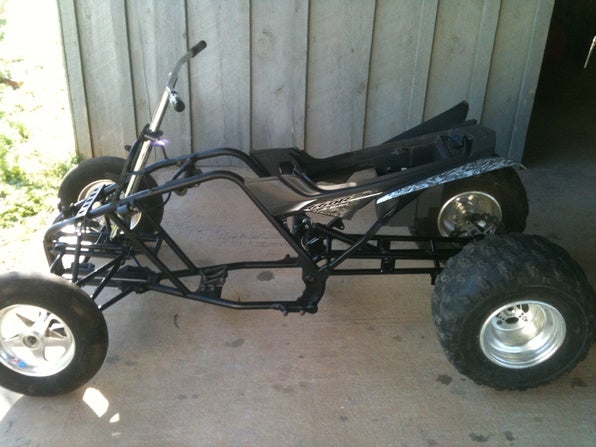 drag bike rolling chassis